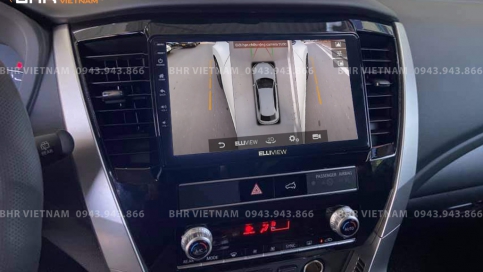 Màn hình DVD Android liền camera 360 xe Mitsubishi Pajero Sport 2018 - nay | Elliview S4 Premium